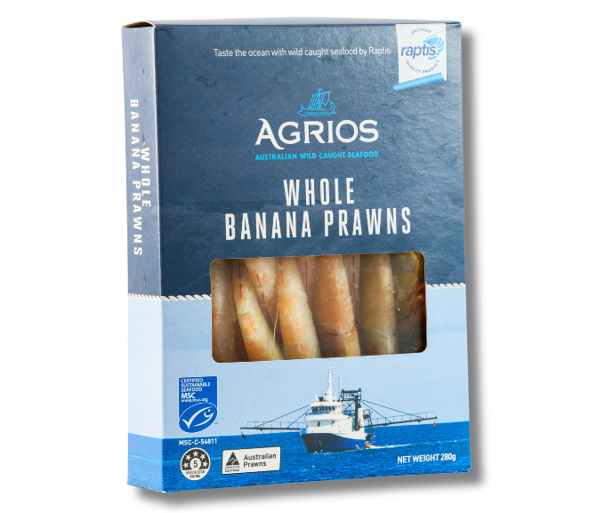 Raptis_AGRIOS_Wild Banana Prawns Whole_frozen_hero